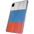Russian Flag Distressed iPad Pro 11in (2024) Clear Case